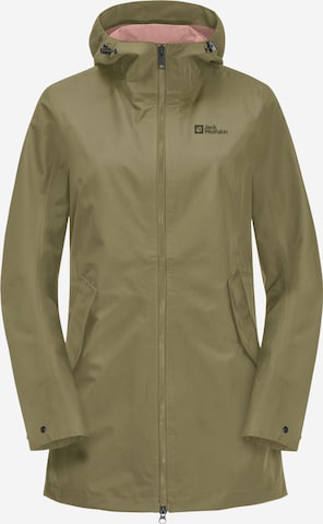 JACK WOLFSKIN - Casaco outdoor 'Dakar' em verde: frente