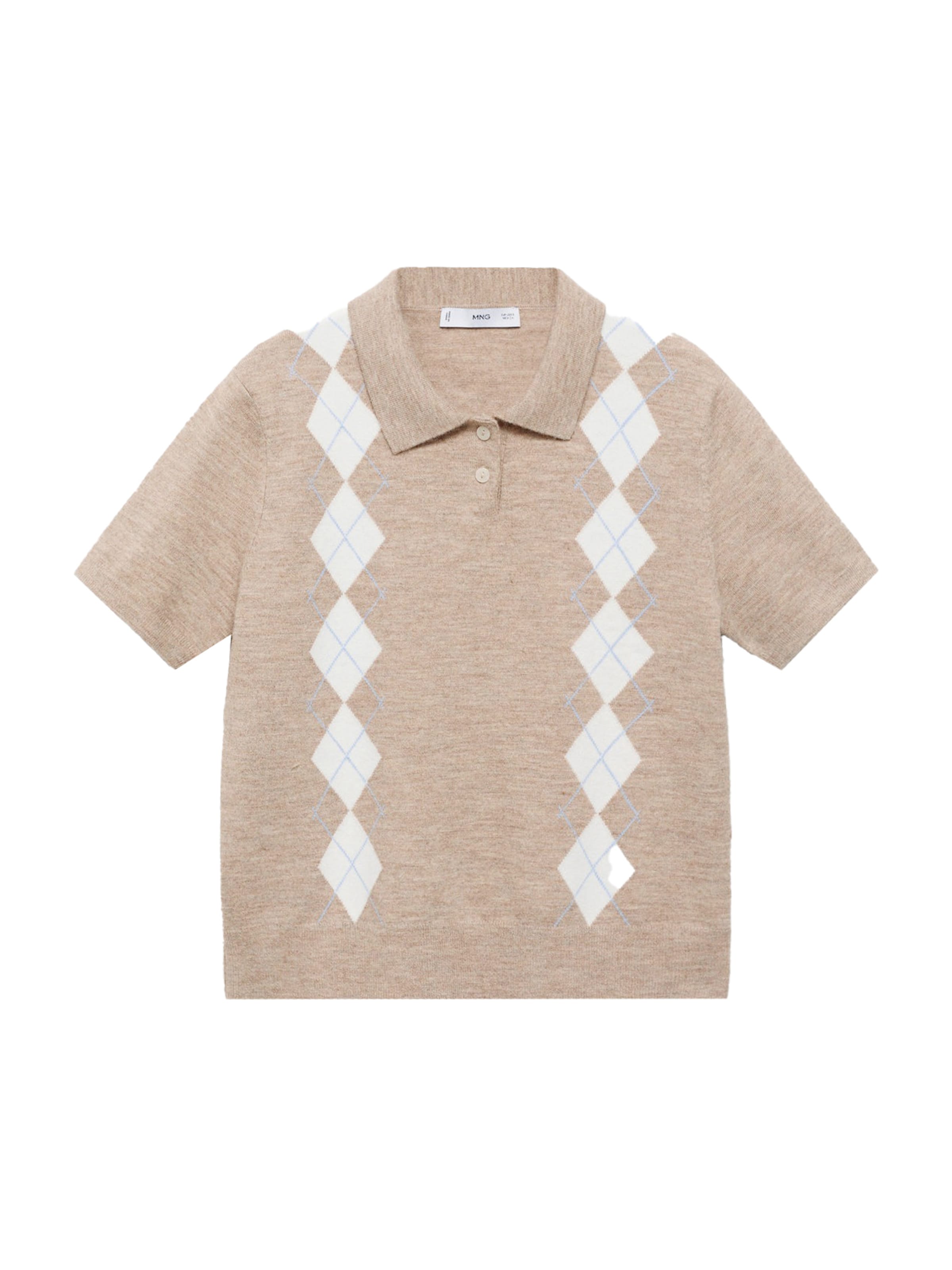 MANGO Pullover 'BIMBU' in Braun: Vorderseite