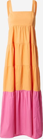 Compania Fantastica - Vestido de verão em laranja: frente