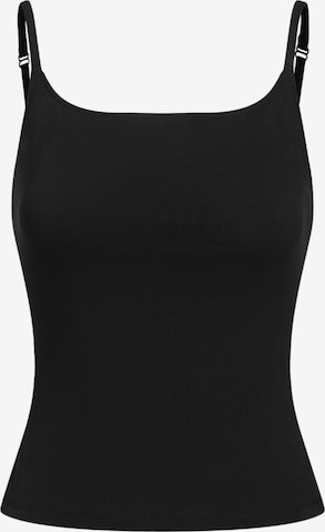 cfab (formerly creamy fabrics) Top 'Cami' in Black: front