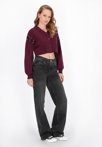Cardigan myMo ROCKS en rouge