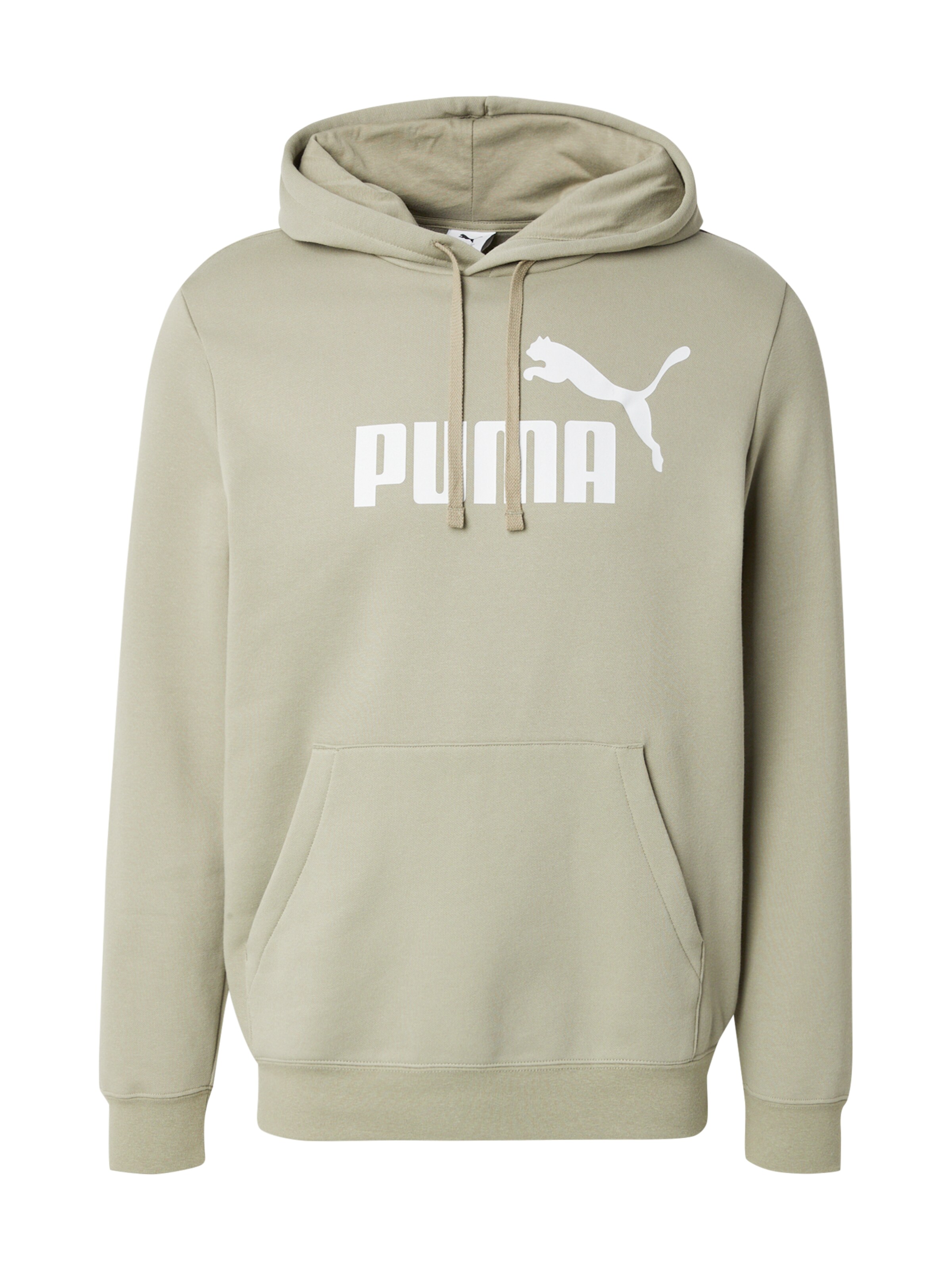 Sweat de sport 'ESS No. 1' PUMA en vert : devant