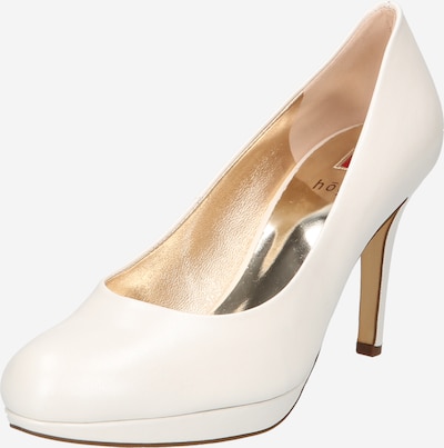 Högl Zapatos con plataforma en blanco perla, Vista del producto