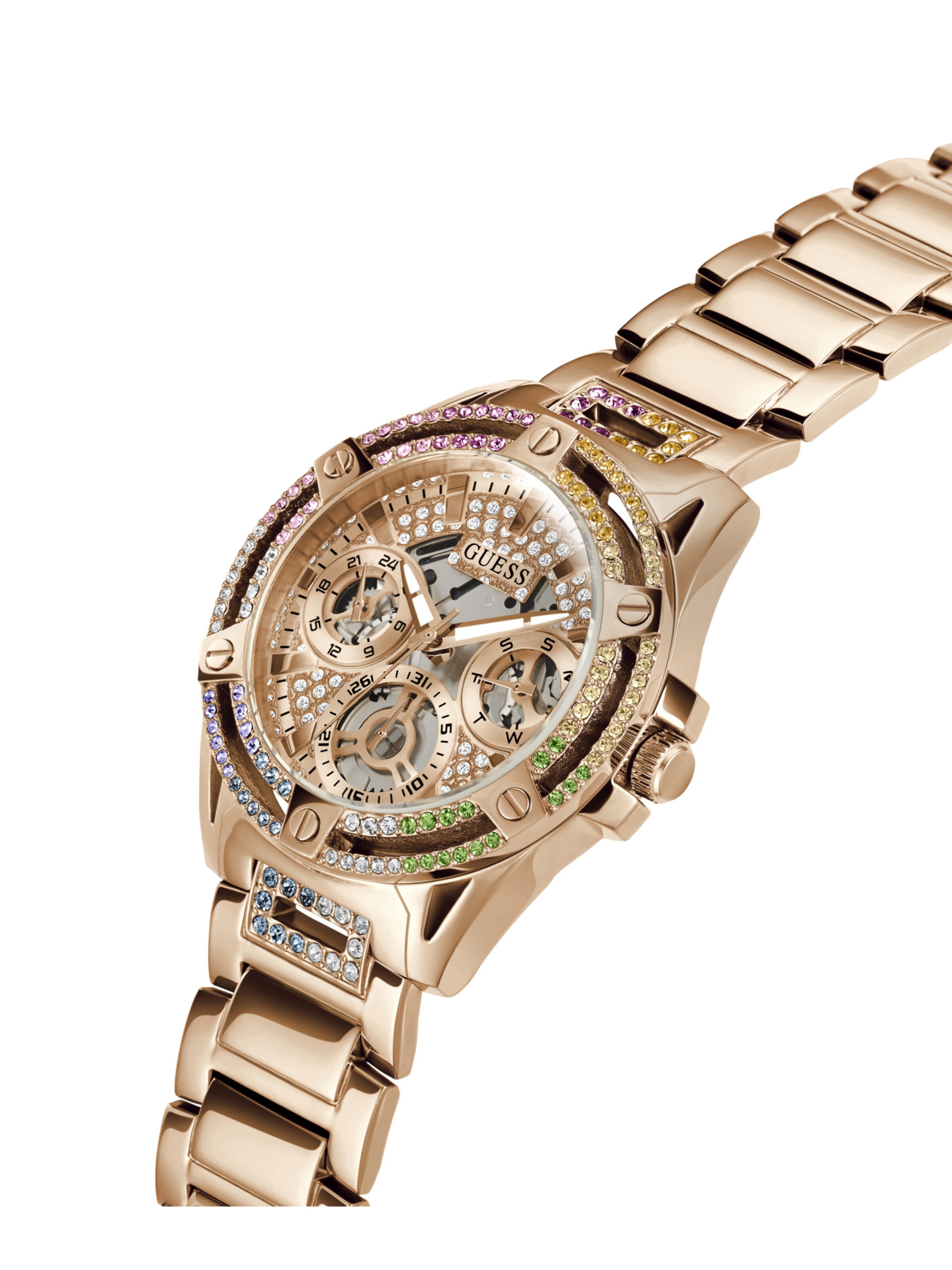 GUESS Uhr  'QUEEN ' in Pink