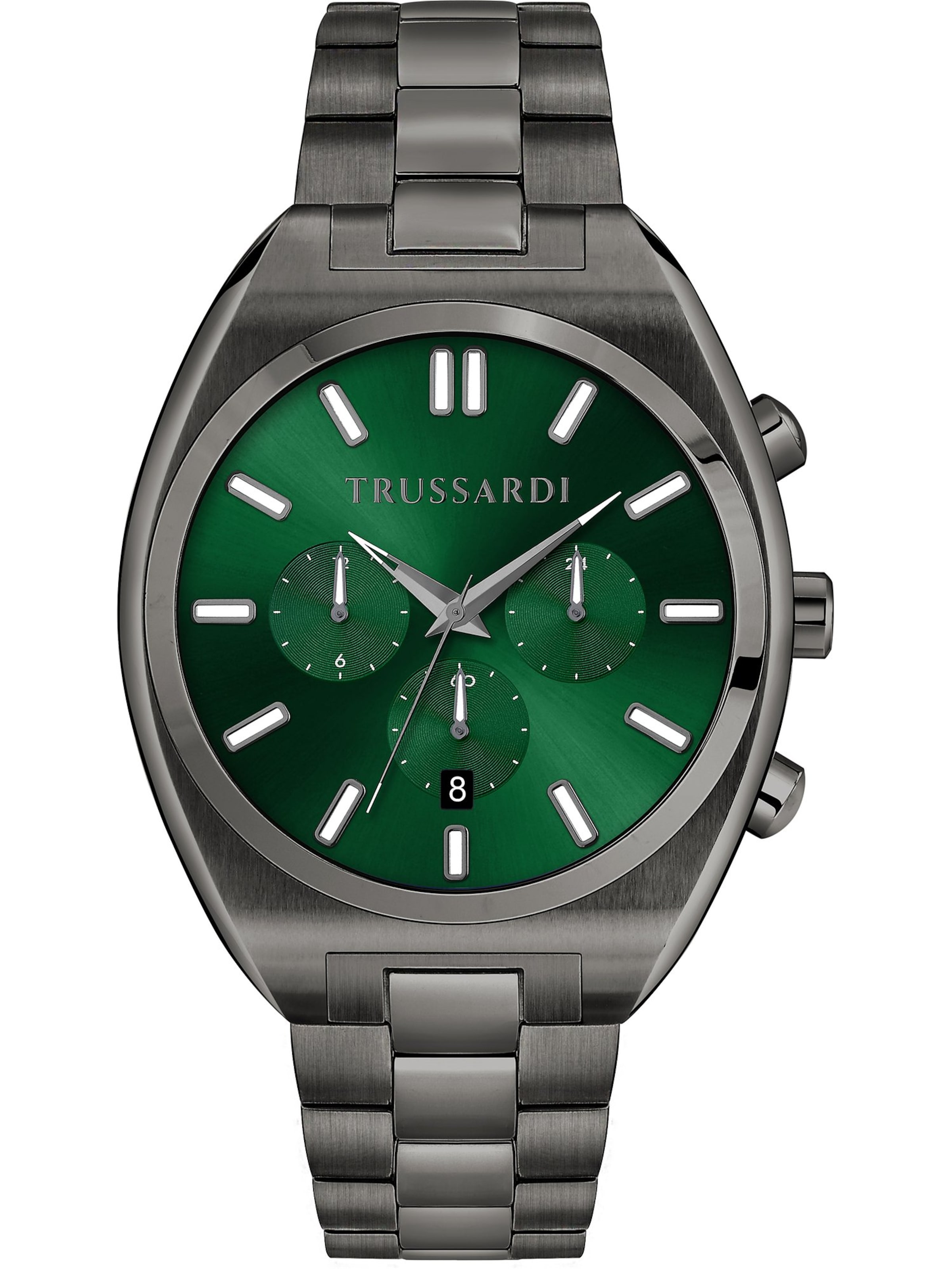 Trussardi Analog Watch in Grey: front