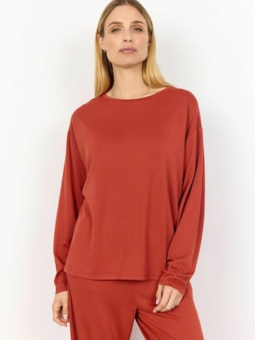Soyaconcept Shirt 'SC-FELUCCA 2' in Rood: voorkant