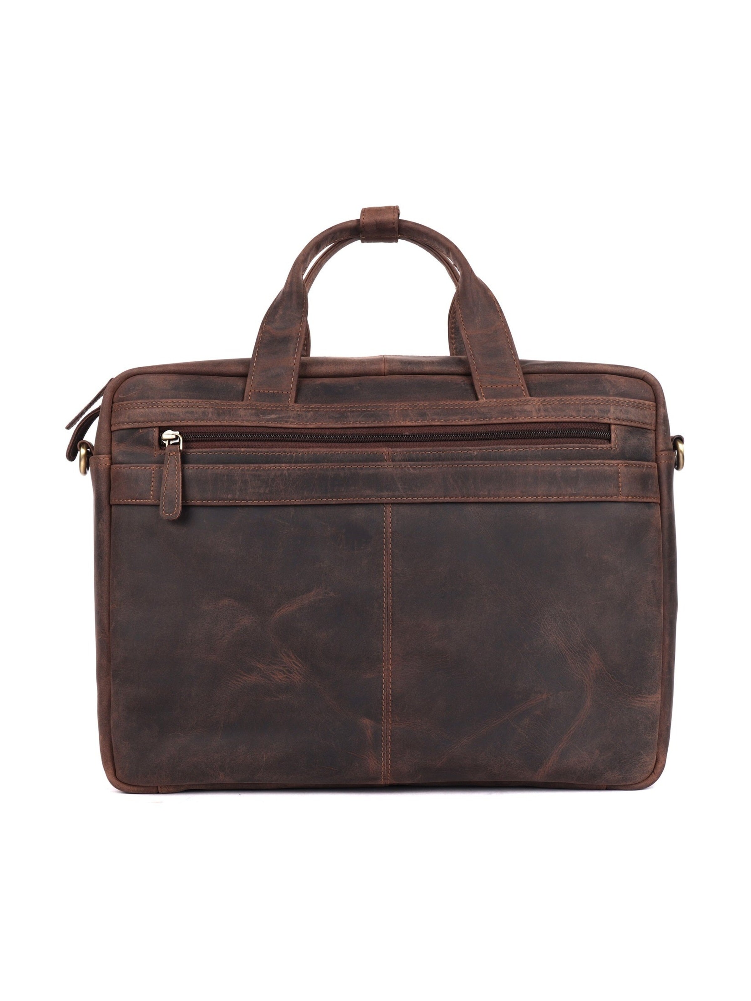 Benthill Laptop Bag in Brown