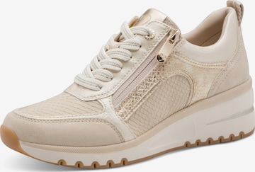 MARCO TOZZI Urheilulliset nauhakengät värissä beige: etupuoli