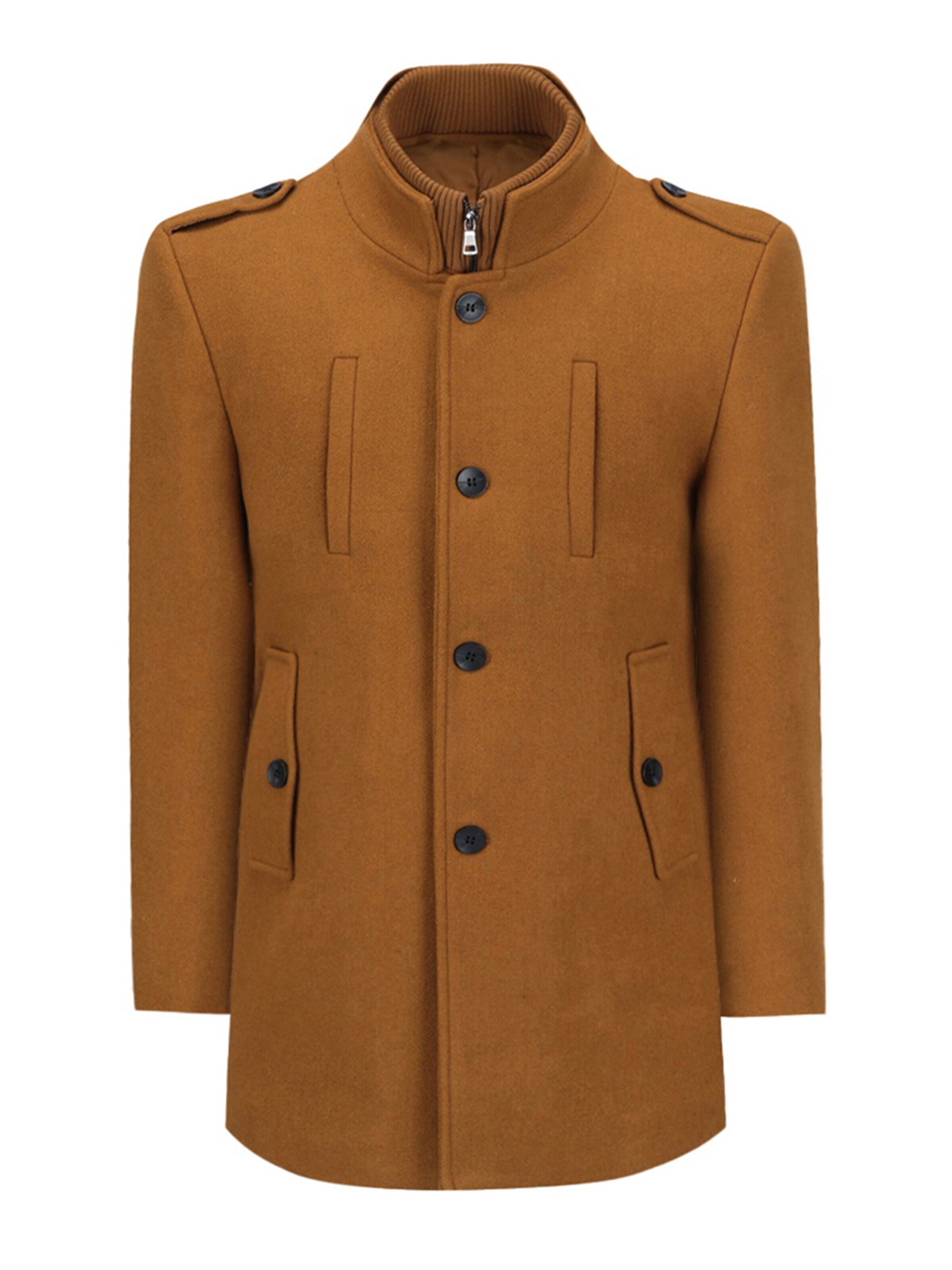 YOUTHUP Winter Coat in S in Brown, Item view