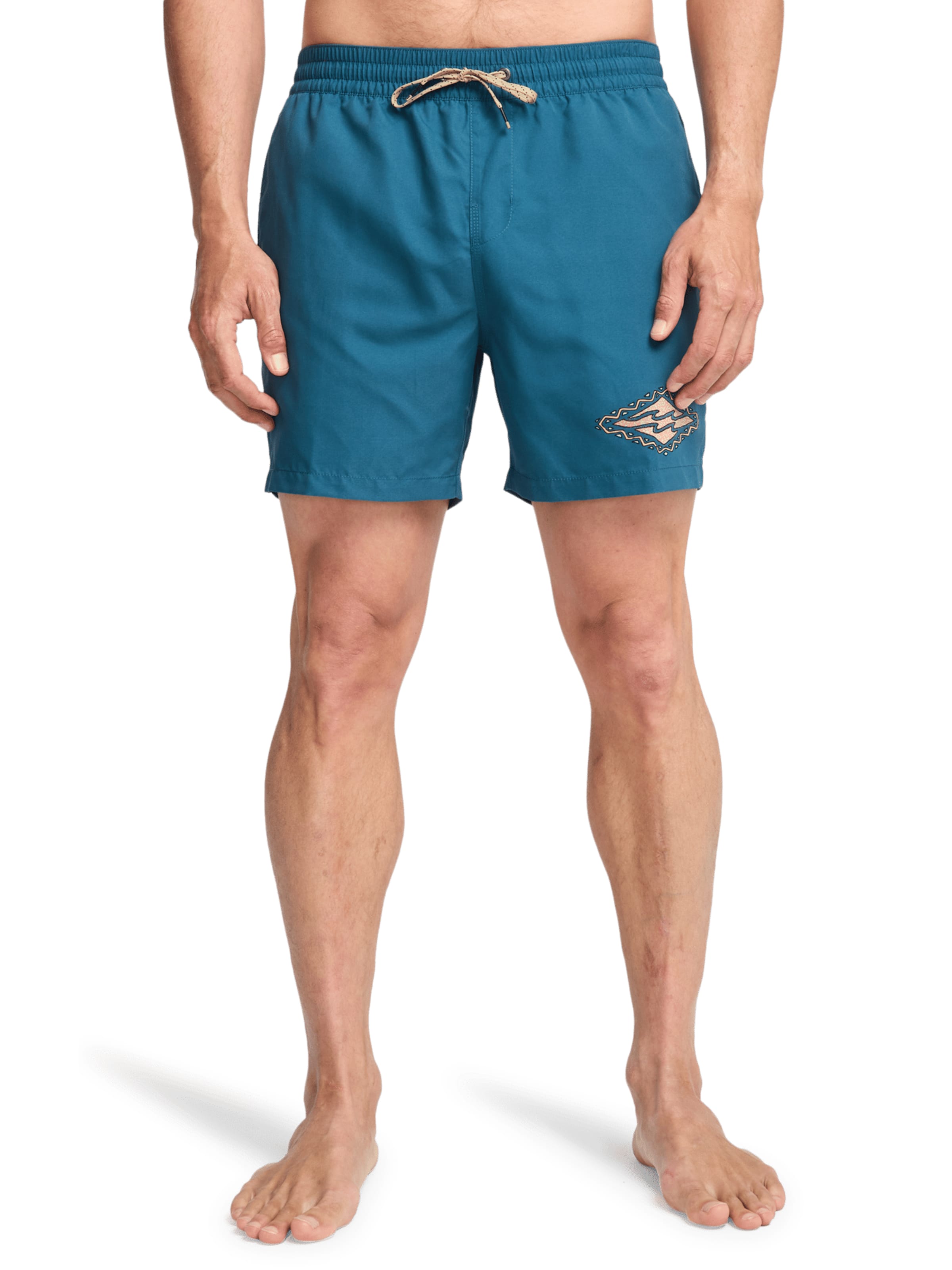 BILLABONG Swimming Trunks 'Foundation Layback' in Blue: front