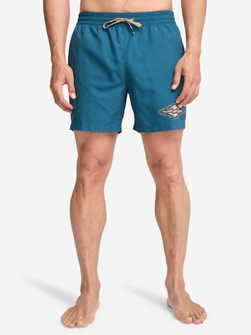 BILLABONG Swimming Trunks 'Foundation Layback' in Blue: front
