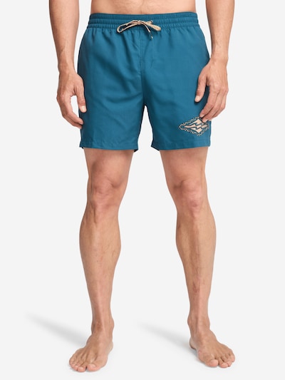 BILLABONG Swimming Trunks 'Foundation Layback' in M in Sand / marine blue / Light blue, Item view