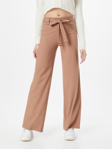 Tally Weijl Wide leg Byxa i brun: framsida