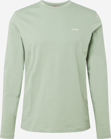 HUGO Shirt 'Derol222' in Groen: voorkant