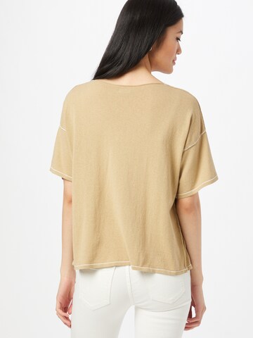 Pull-over UNITED COLORS OF BENETTON en beige