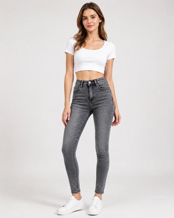 Elara Skinny Jeans in Grau