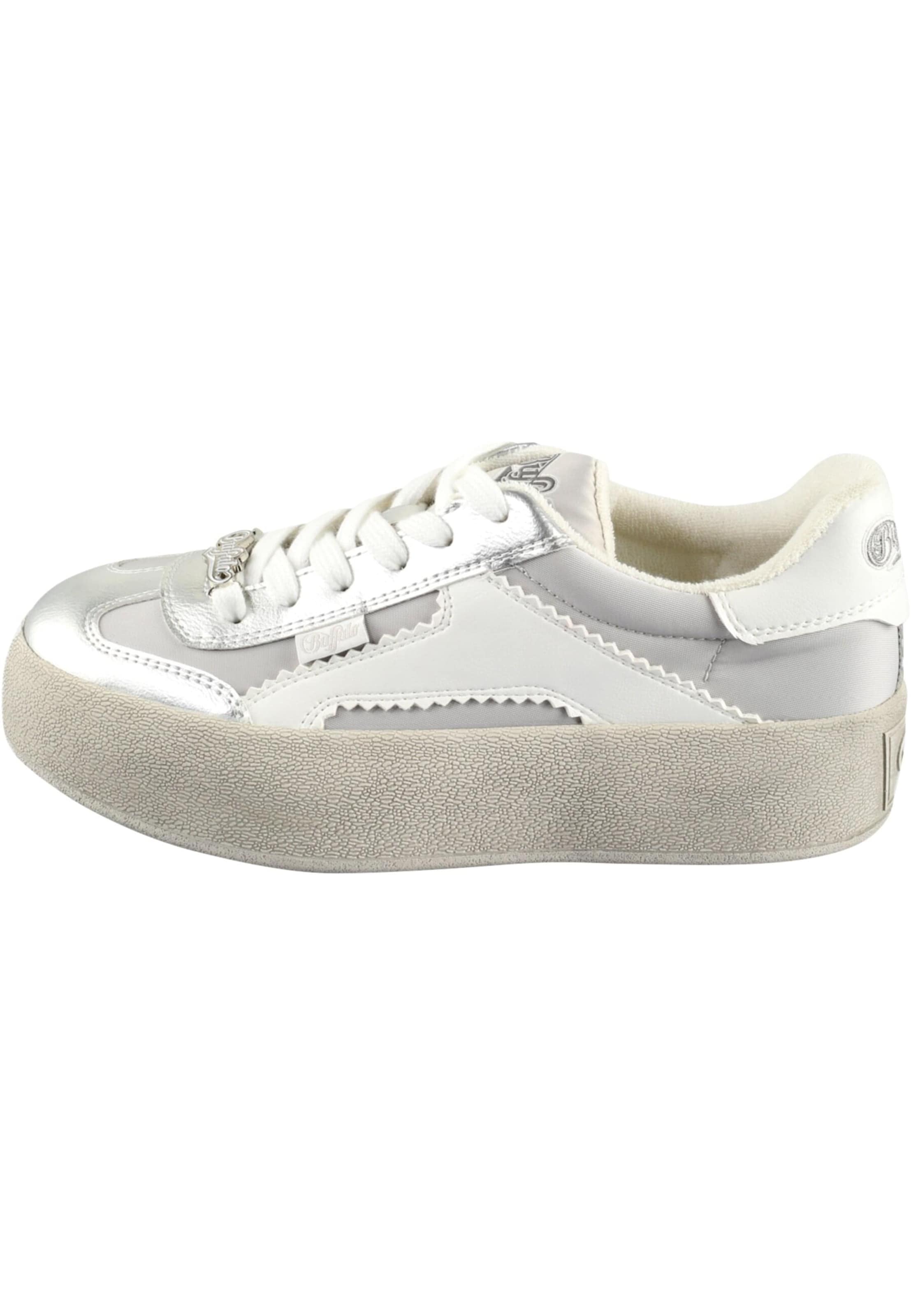 BUFFALO Sneakers laag 'CAJO' in Zilver: voorkant