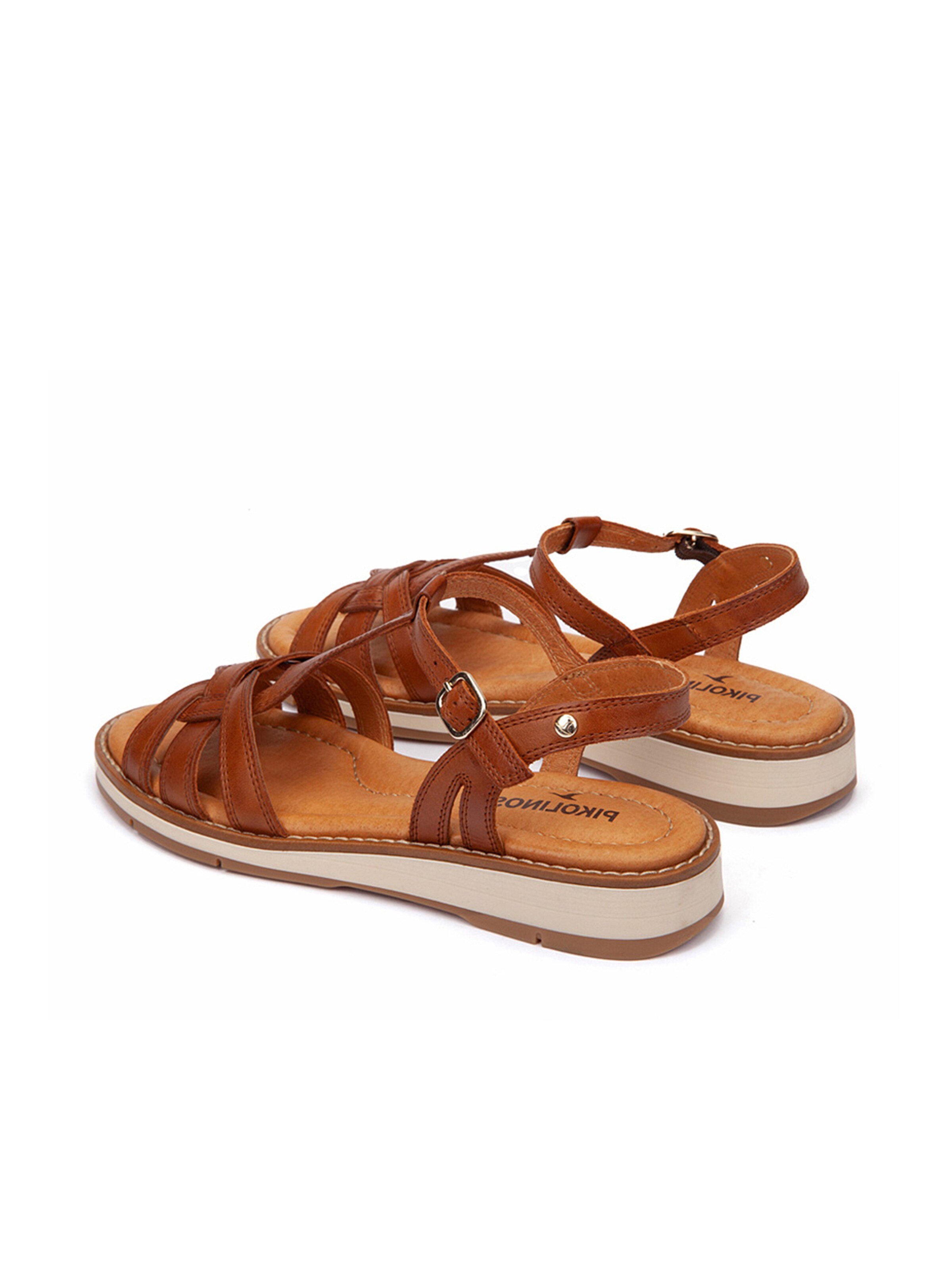 Sandales à lanières 'Roquetas' PIKOLINOS en marron