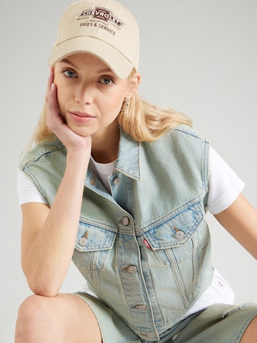 LEVI'S ® Shrunken 90s Vest in Blau: Vorderseite