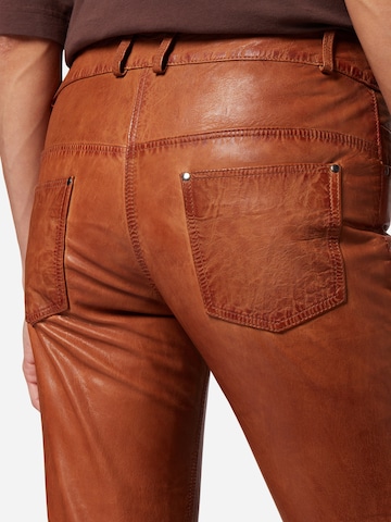 RICANO Slimfit Broek 'Dorin' in Bruin