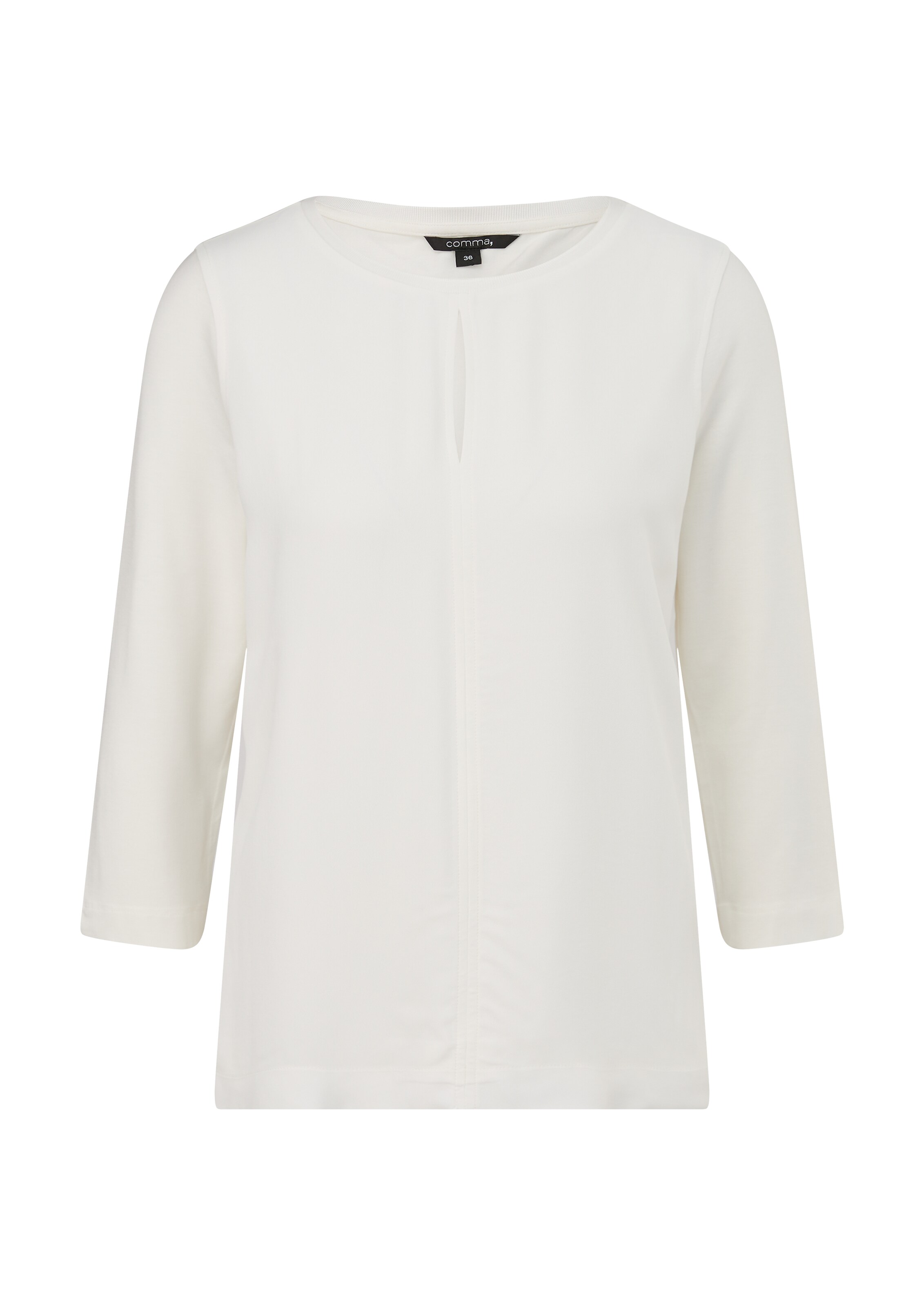 COMMA Bluse in Weiß: Vorderseite
