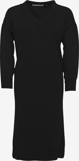 FRESHLIONS Strickkleid ' Rahel ' in schwarz, Produktansicht