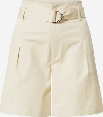 regular Pantaloni con pieghe 'BELINDA' di Rut & Circle in beige: frontale