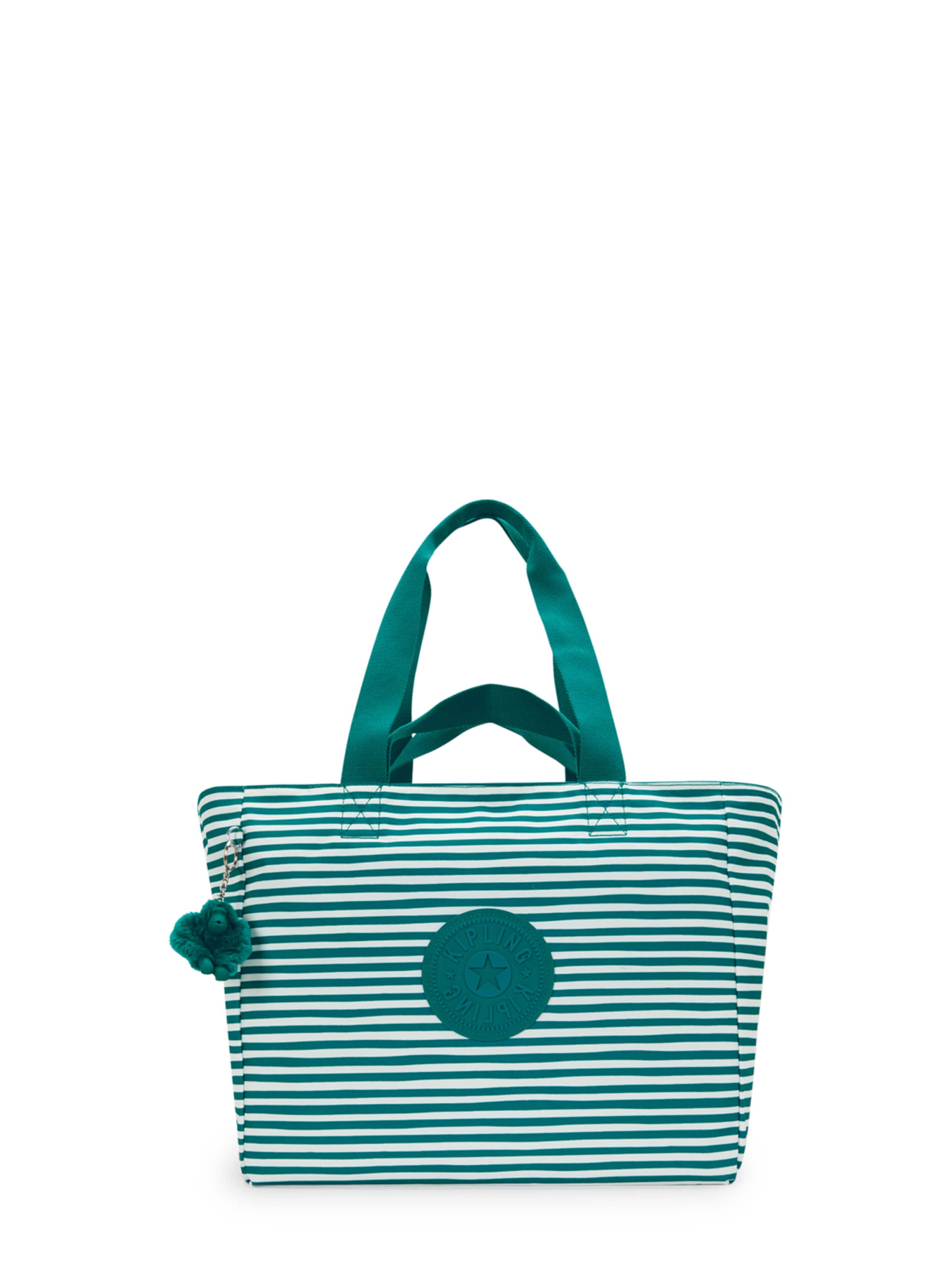 Borsa a mano 'NAOMI' di KIPLING in verde: frontale