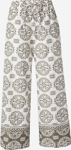 JDY Szeroka nogawka Spodnie 'ANNA' w kolorze biały: przód