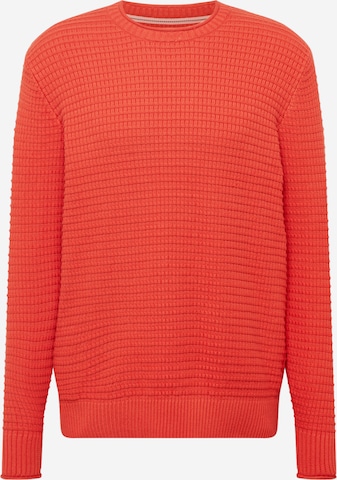 Pull-over TOM TAILOR en rouge : devant