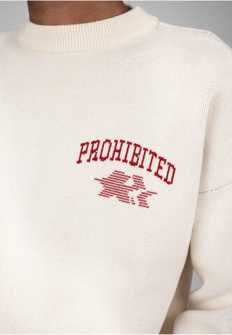 Pullover di Prohibited in beige