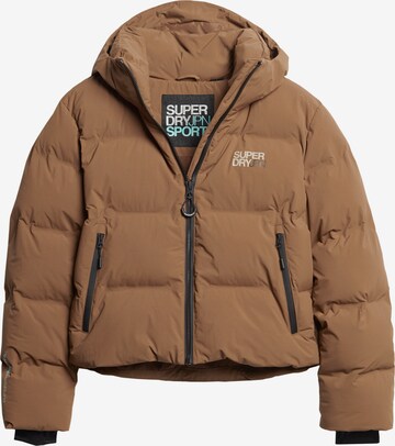 Superdry Winter Jacket in Brown: front