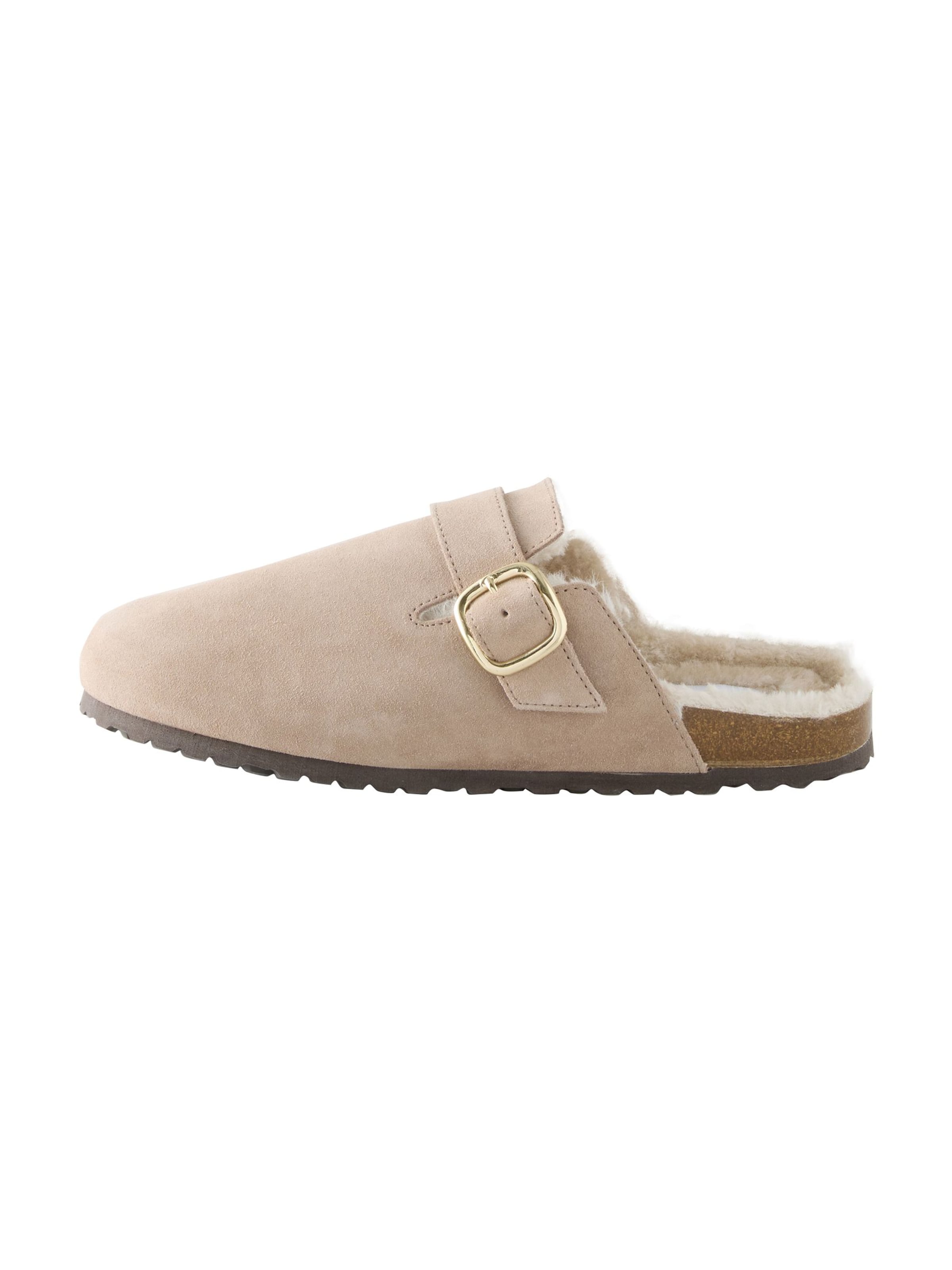 Next Pantoletter i beige: forside