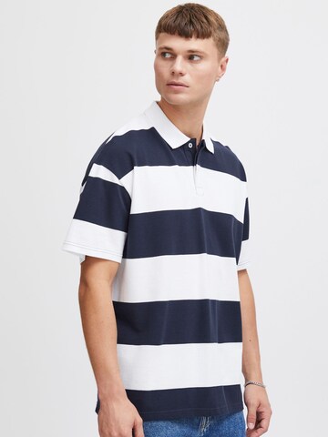 !Solid Shirt ' Igor ' in Blauw: voorkant
