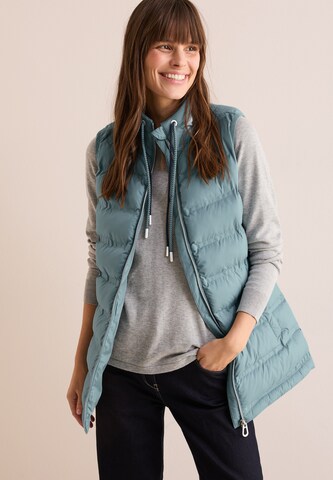 CECIL Gefütterte Weste in Grün: Vorderseite