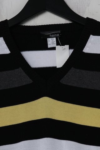 heine Baumwoll-Pullover XXL in Schwarz