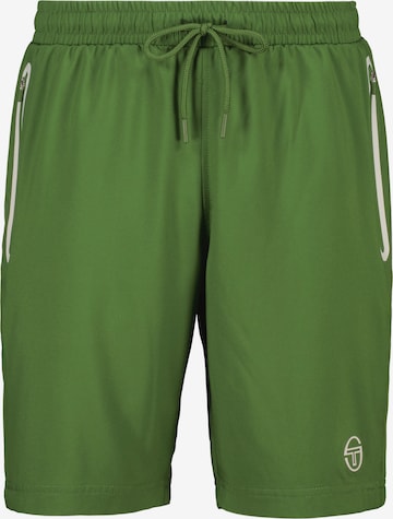 Sergio Tacchini Regular Sporthose 'RISPECCHIO PL' in Grün: Vorderseite