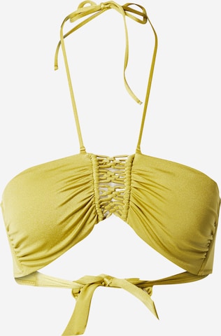 Bandeau Sutien costum de baie de la watercult pe verde: față