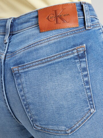 mėlyna Calvin Klein Jeans Siauras Džinsai