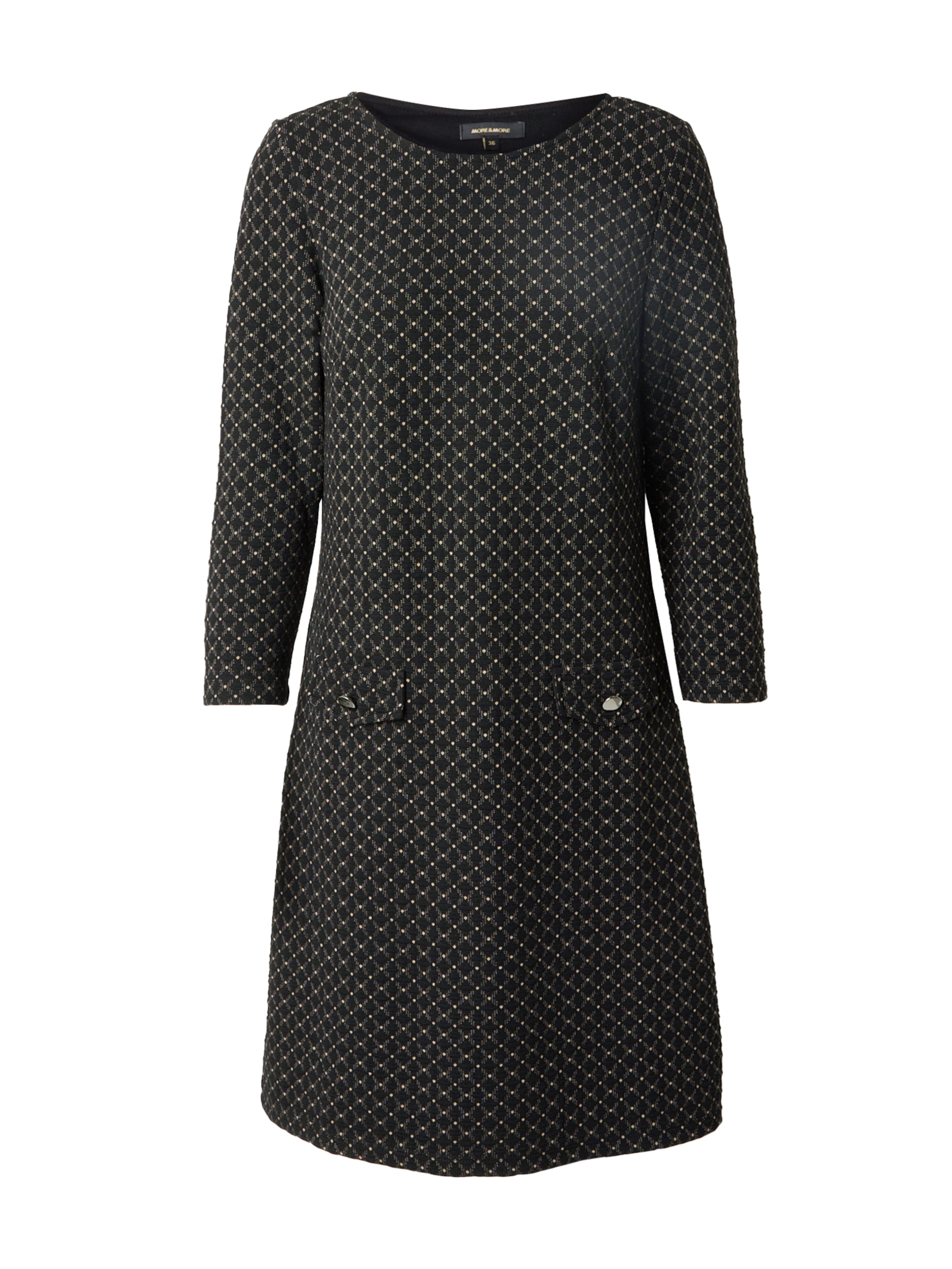 Robe MORE & MORE en noir : devant