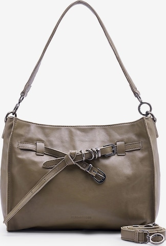 Sac bandoulière 'Belted With Love' FREDsBRUDER en vert : devant