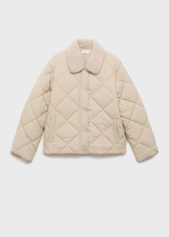 MANGO TEEN Winter Jacket in Beige