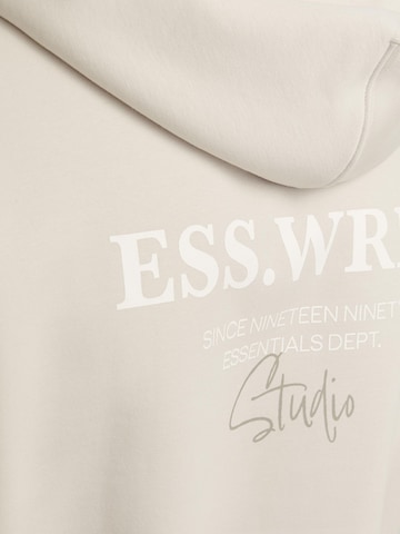 JACK & JONES Sweatshirt 'JJEURBAN EDGE STUDIO' i beige