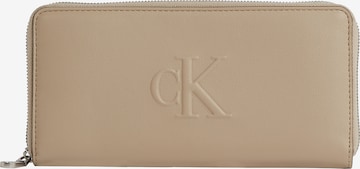 pilka Calvin Klein Jeans Piniginė: priekis