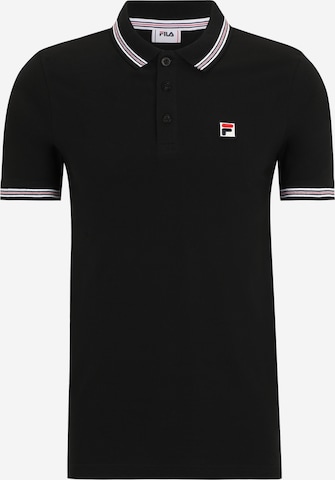 FILA Toiminnallinen paita 'LUBBEEK' värissä musta: etupuoli