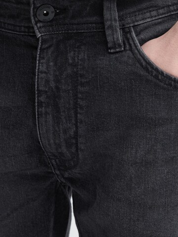 INDICODE JEANS - Slimfit Calças de ganga ' IDQuince ' em preto