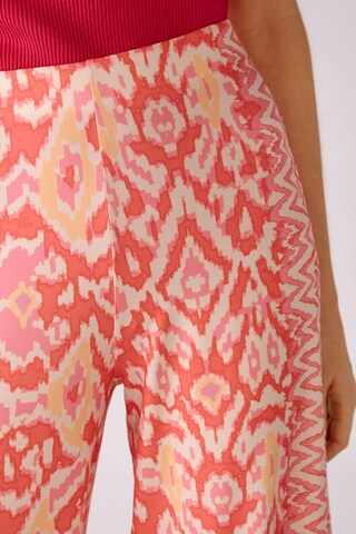 OUI Wide leg Broek in Oranje