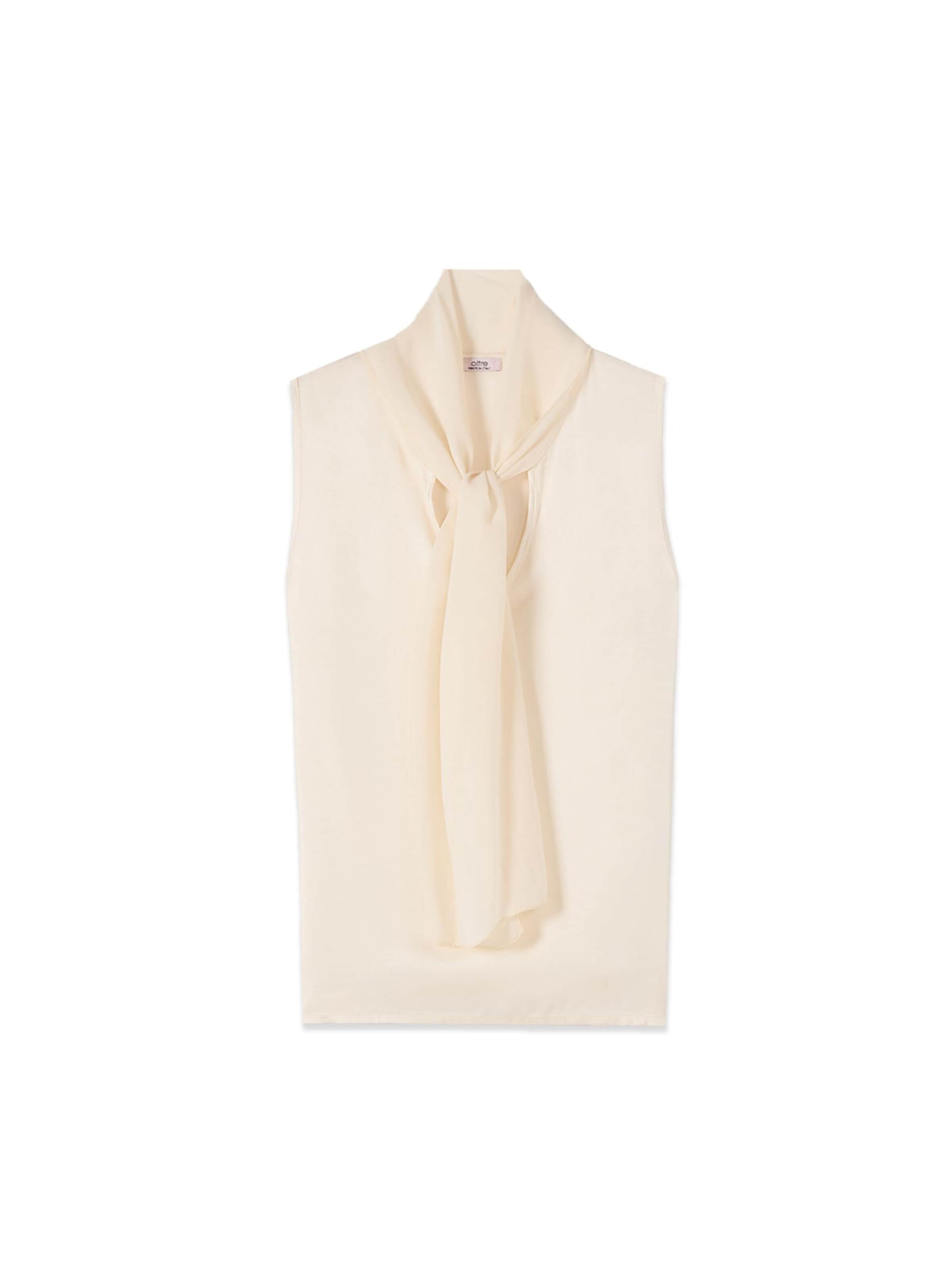 oltre - Blusa en beige: frente