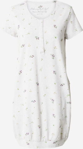 ESOTIQ - Camisola de pijama em branco: frente