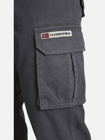 Jan Vanderstorm Loose fit Cargo Pants 'Steen' in Grey